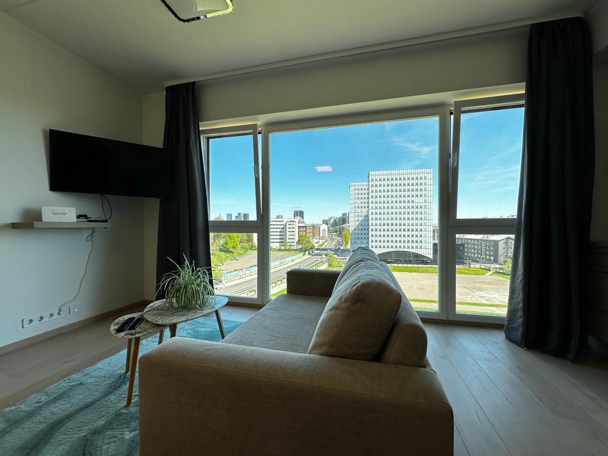 Modern Apartment With Great View Tallinn Dış mekan fotoğraf