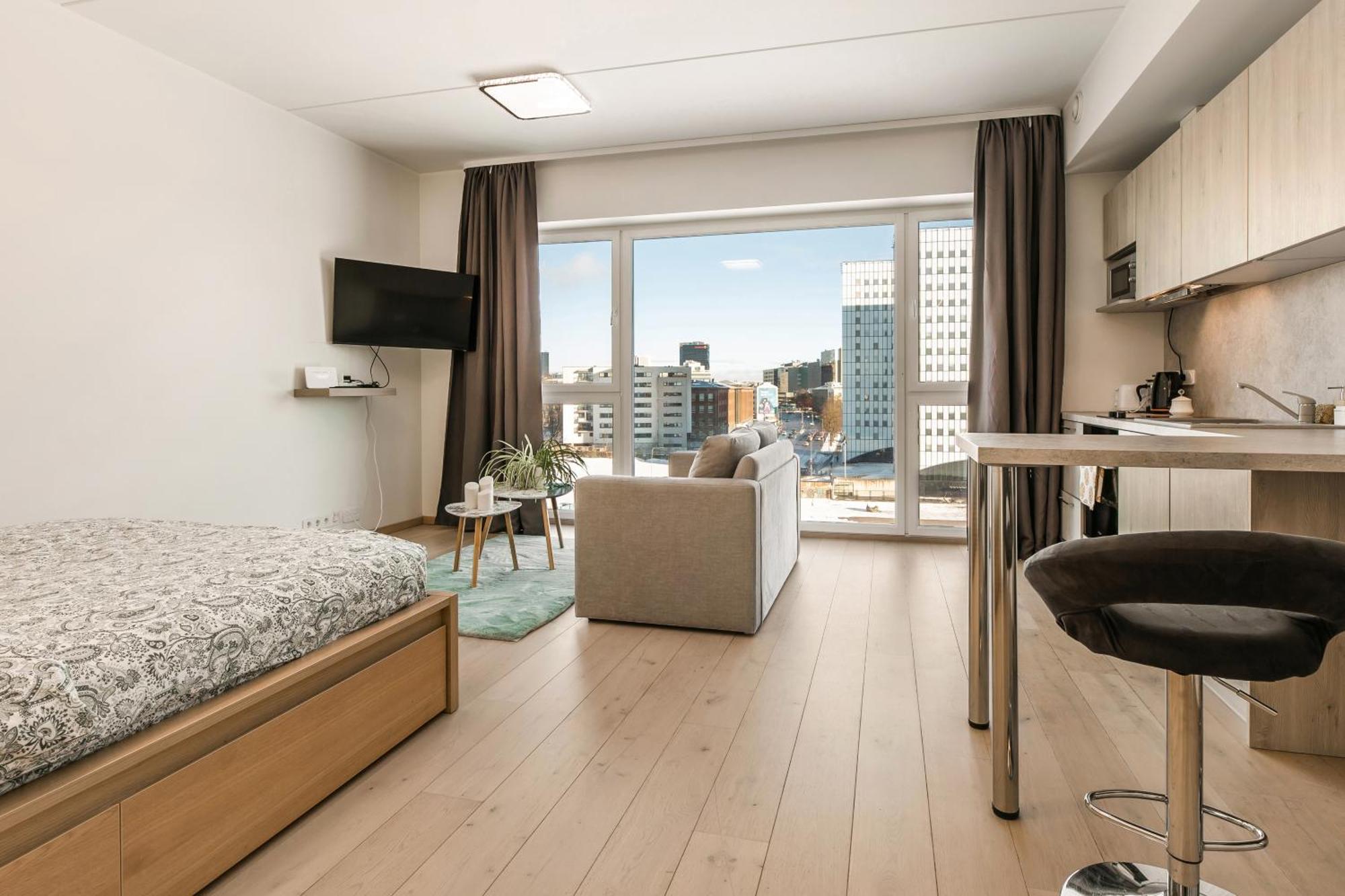Modern Apartment With Great View Tallinn Dış mekan fotoğraf